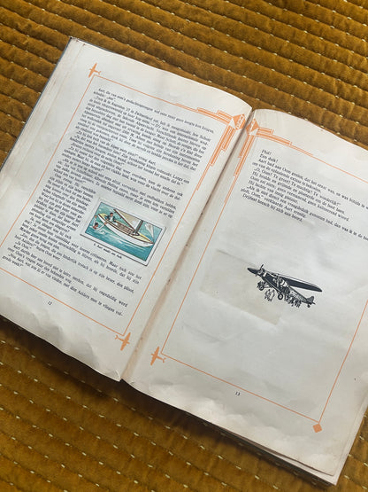 Langs den luchtweg van Amsterdam naar Batavia plaatjesalbum 1933