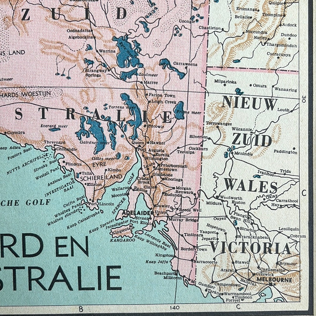 North and South Australia 1939