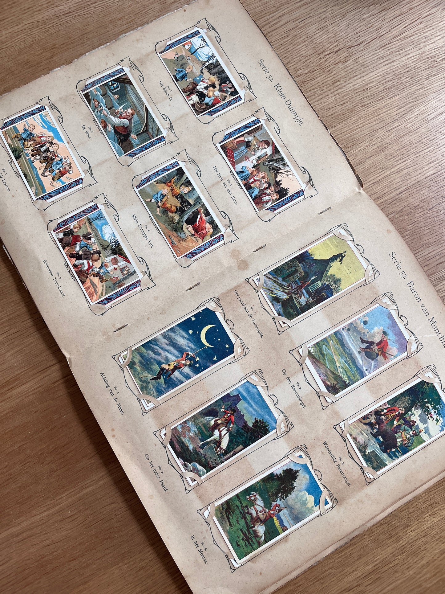 Verkade Plaatjesalbum 3 serie 49-72 1905 compleet #4