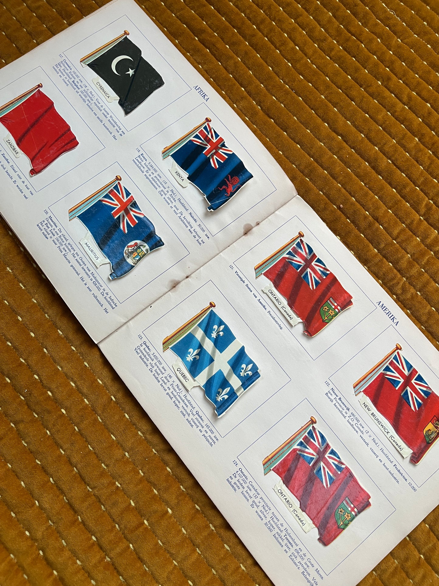 Vlaggenalbum van de gehele wereld Deel 2 1950