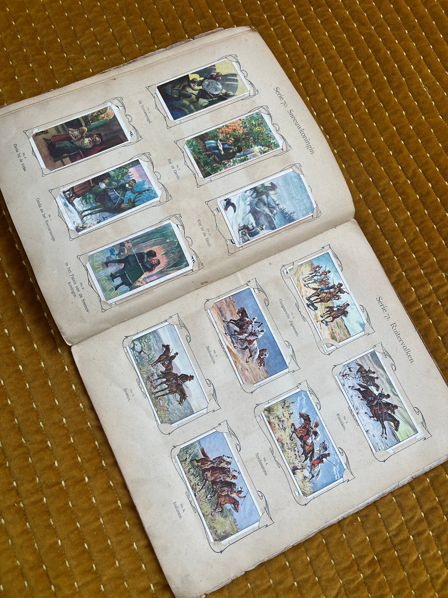 Verkade Bilderalbum 3, Serie 49-72, 1905, vollständig