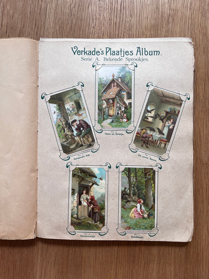Verkade Plaatjesalbum 1 serie A-X 1903 compleet