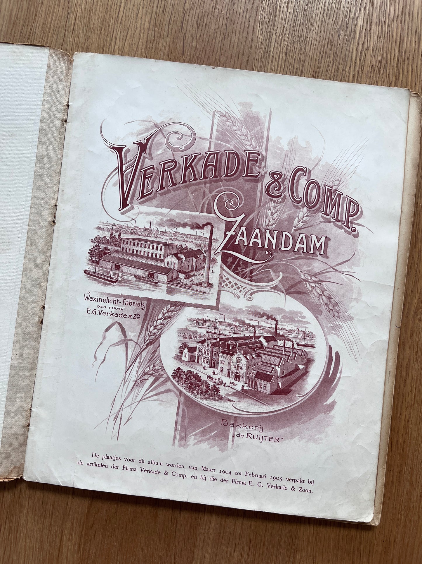 Verkade Plaatjesalbum 2 serie 25-48 1904 compleet #5
