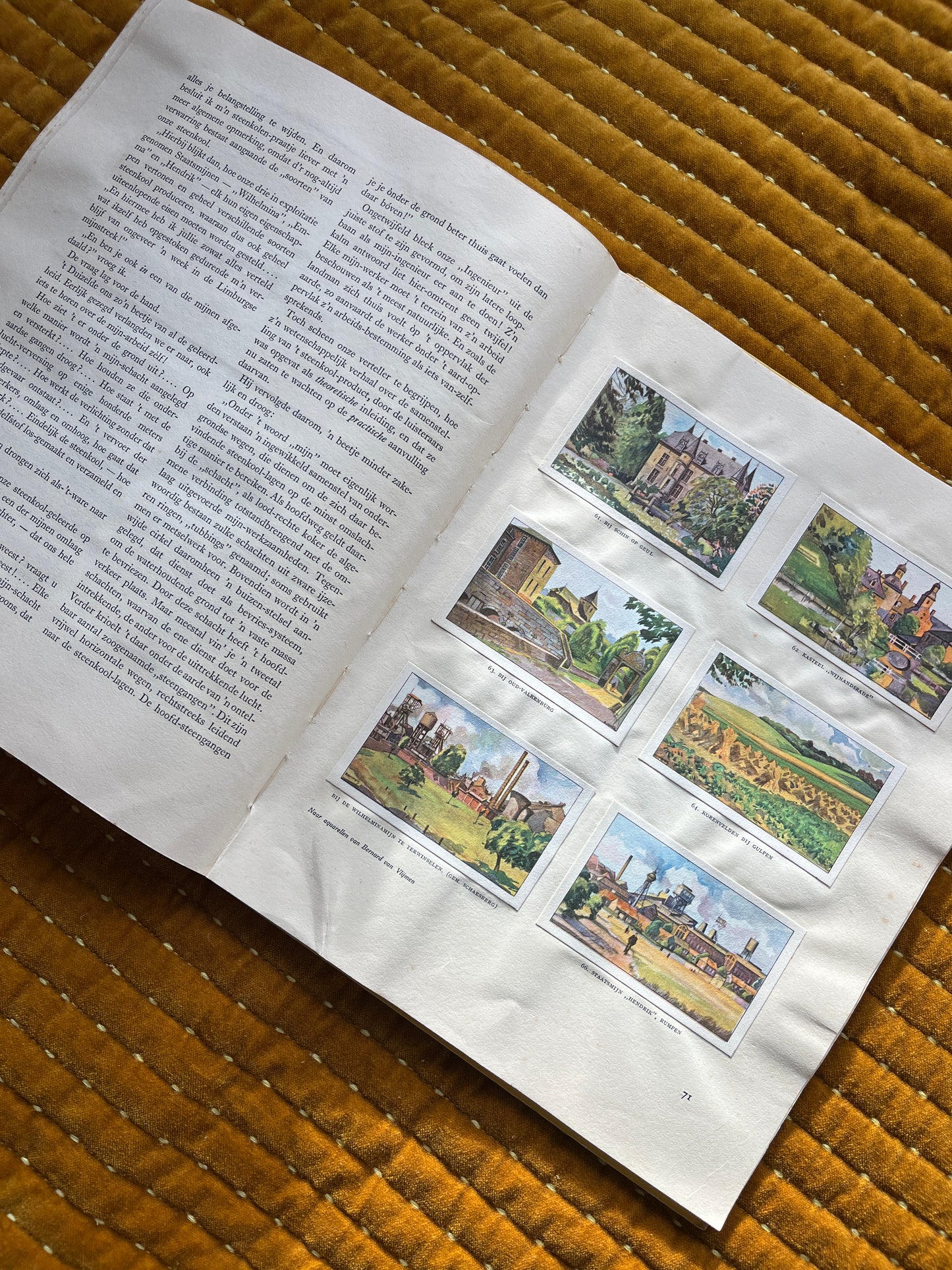 Zwerftochten door ons land Limburg Plaatjesalbum 1936