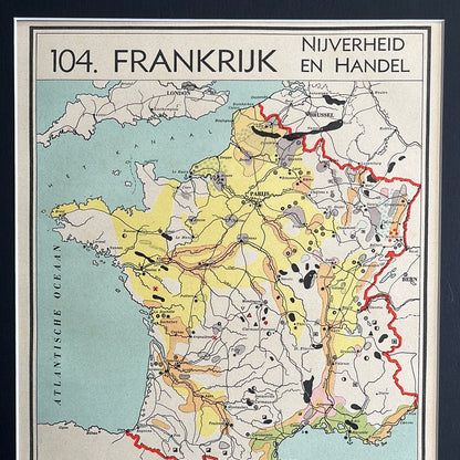 Frankreich Industrie und Handel 1939