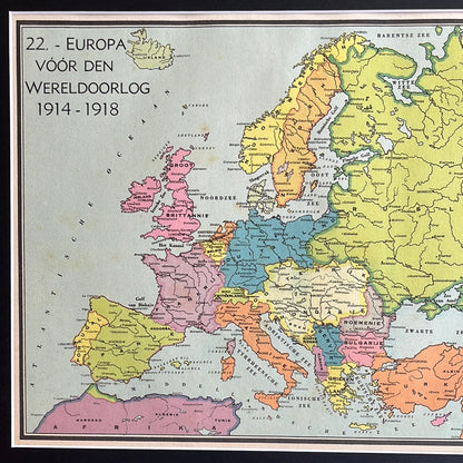 Europa vor dem Weltkrieg 1914-1918 1939