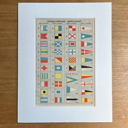 International signal flags 1939