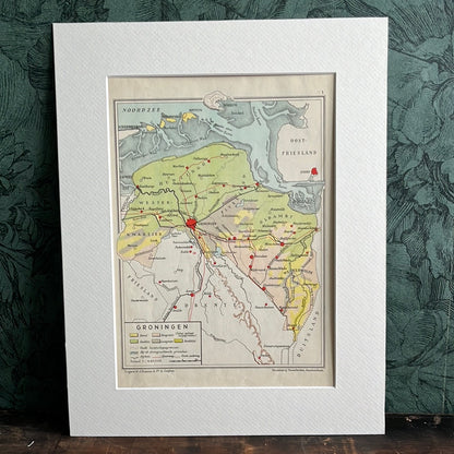 Kaarten Nederlandse provincies 1948