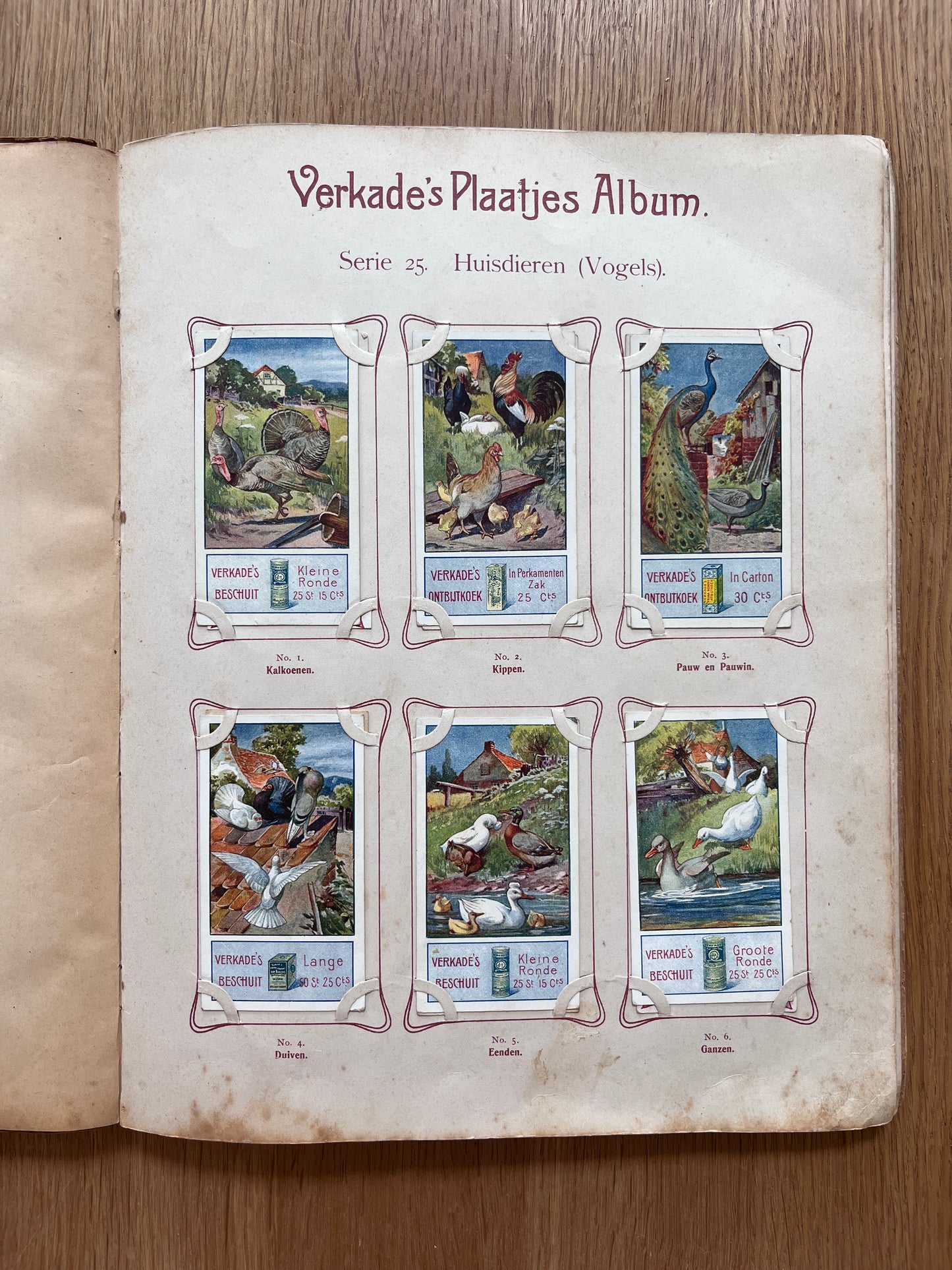 Verkade Plaatjesalbum 2 serie 25-48 1904 compleet #6