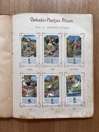 Verkade Plaatjesalbum 2 serie 25-48 1904 compleet #6