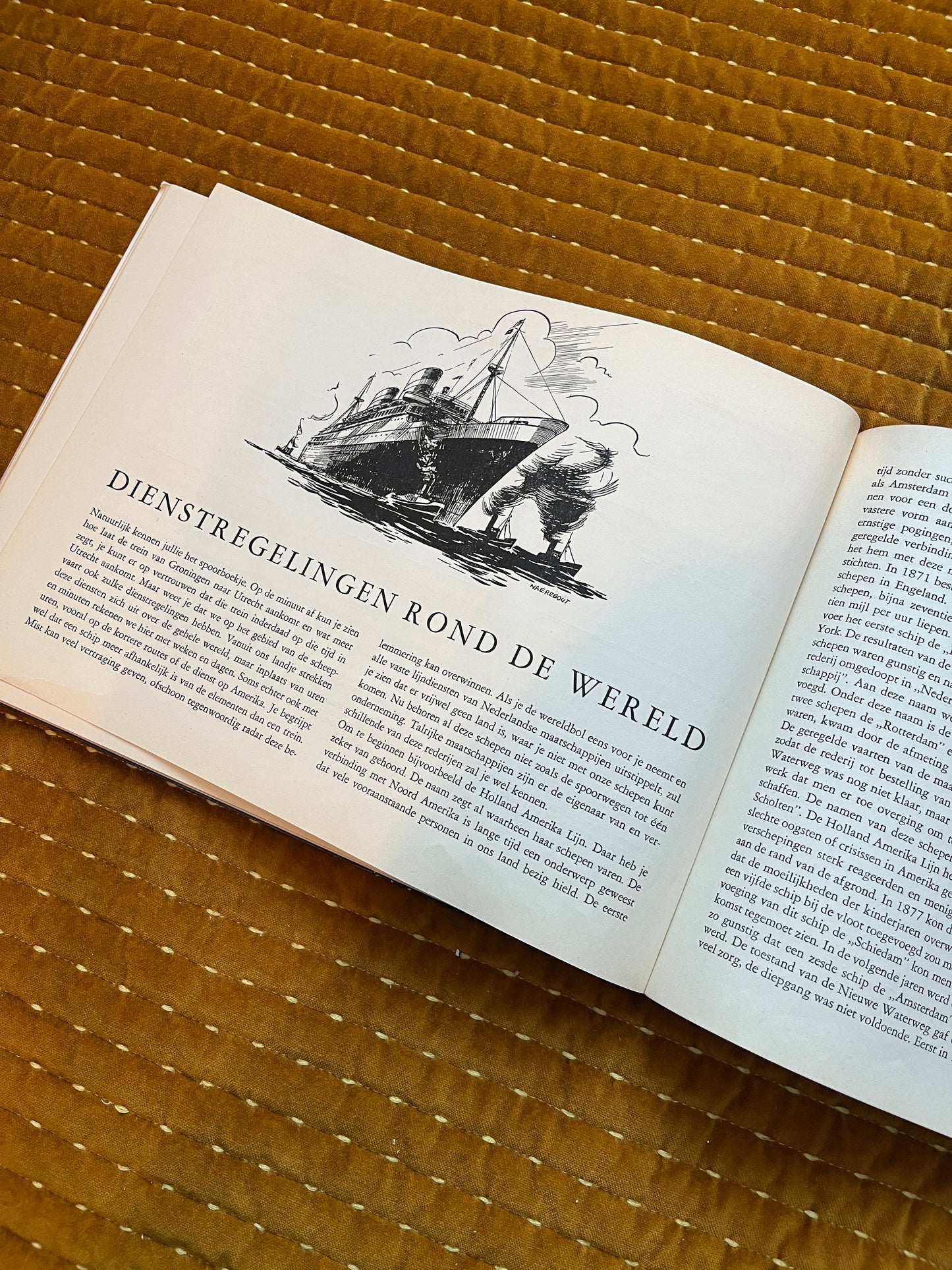 Het zeegat uit. Plaatjesalbum 1952