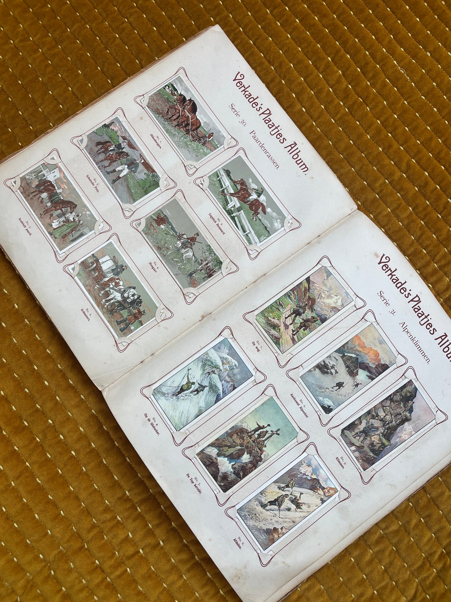 Verkade Plaatjesalbum 2 serie 25-48 1904 compleet