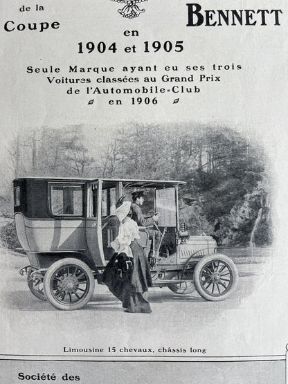 Franse reclame: Brasier (L’illustration uit 1907)
