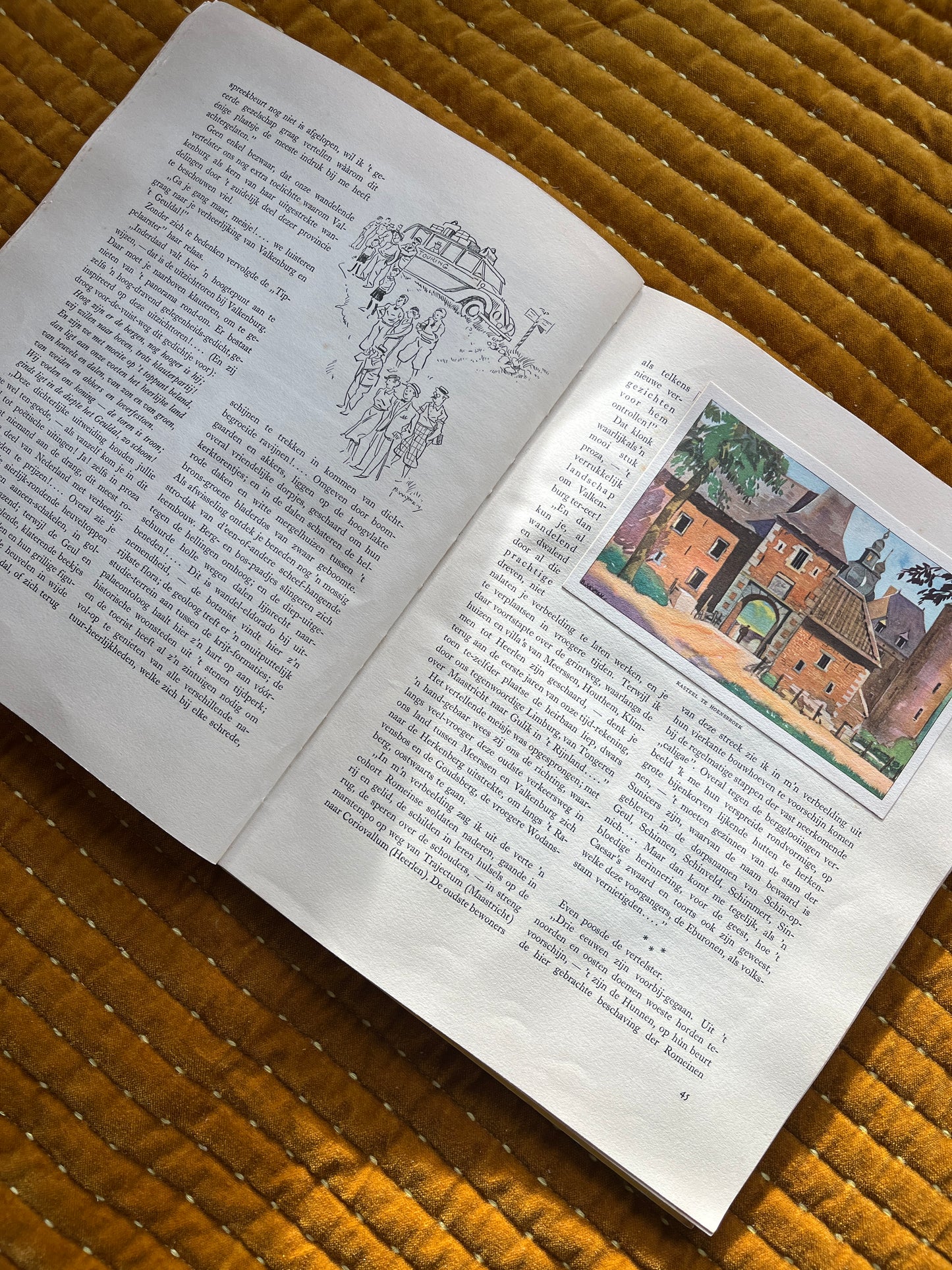 Zwerftochten door ons land Limburg Plaatjesalbum 1936