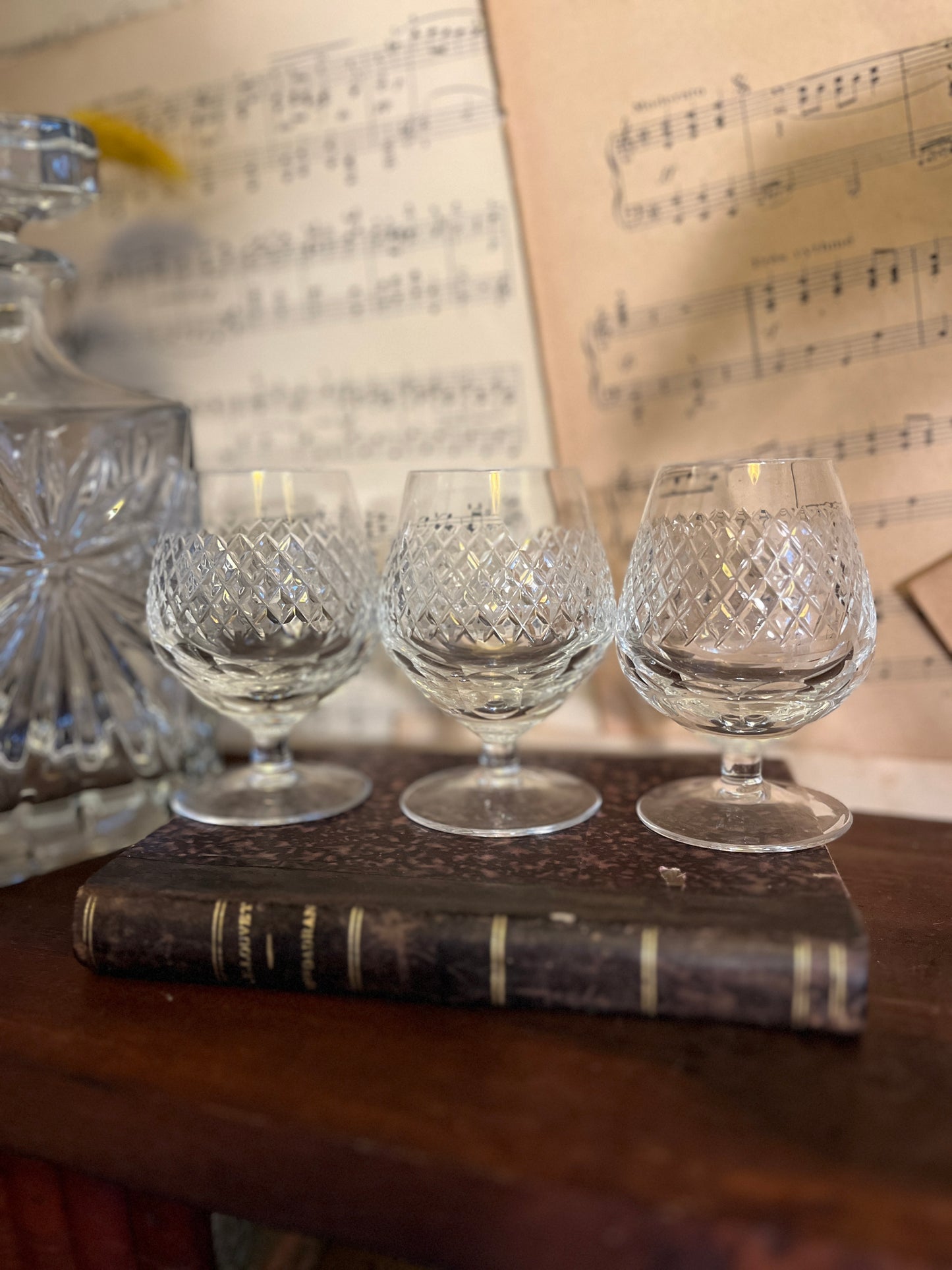 Set whisky glazen kristal