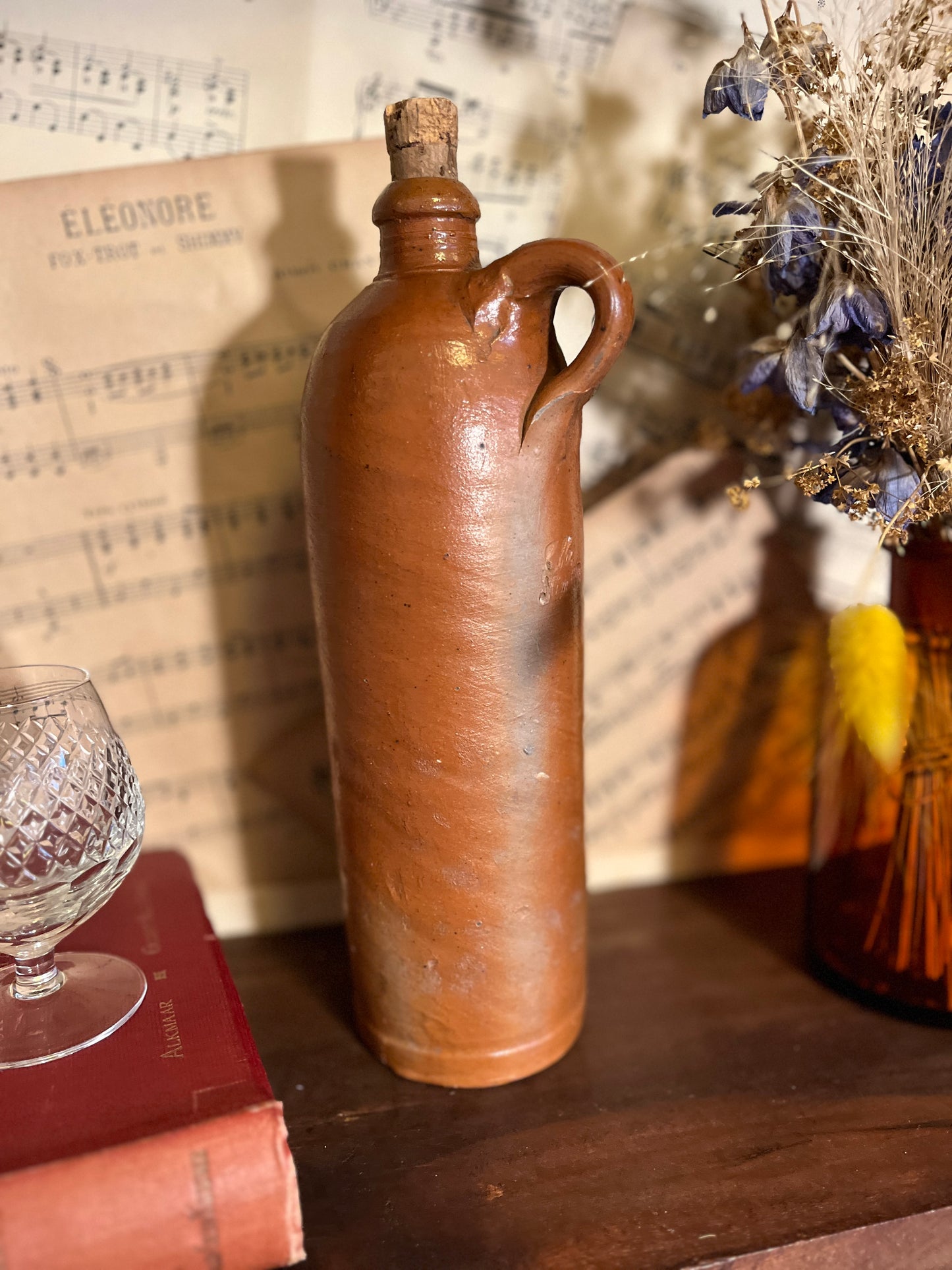 Antique Selters Nassau water bottle
