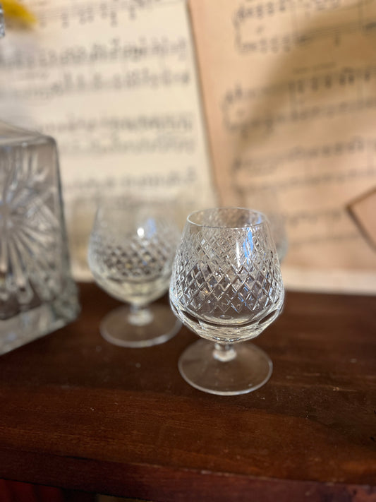 Set whisky glazen kristal