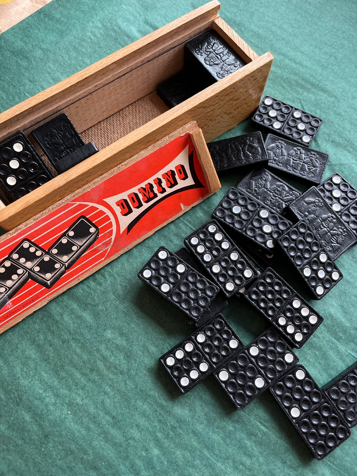 Vintage Domino spel