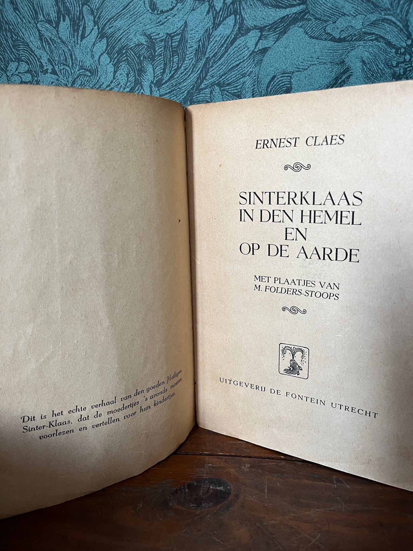 Sinterklaas in den hemel en op de aarde 1947