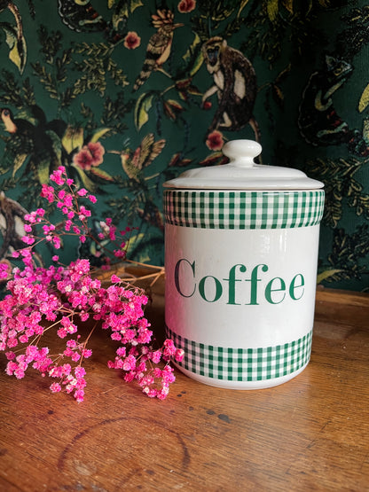 Vintage ceramic coffee pot