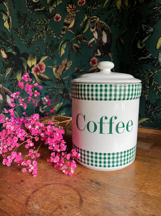 Vintage ceramic coffee pot