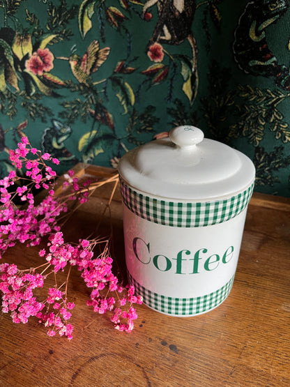 Vintage ceramic coffee pot