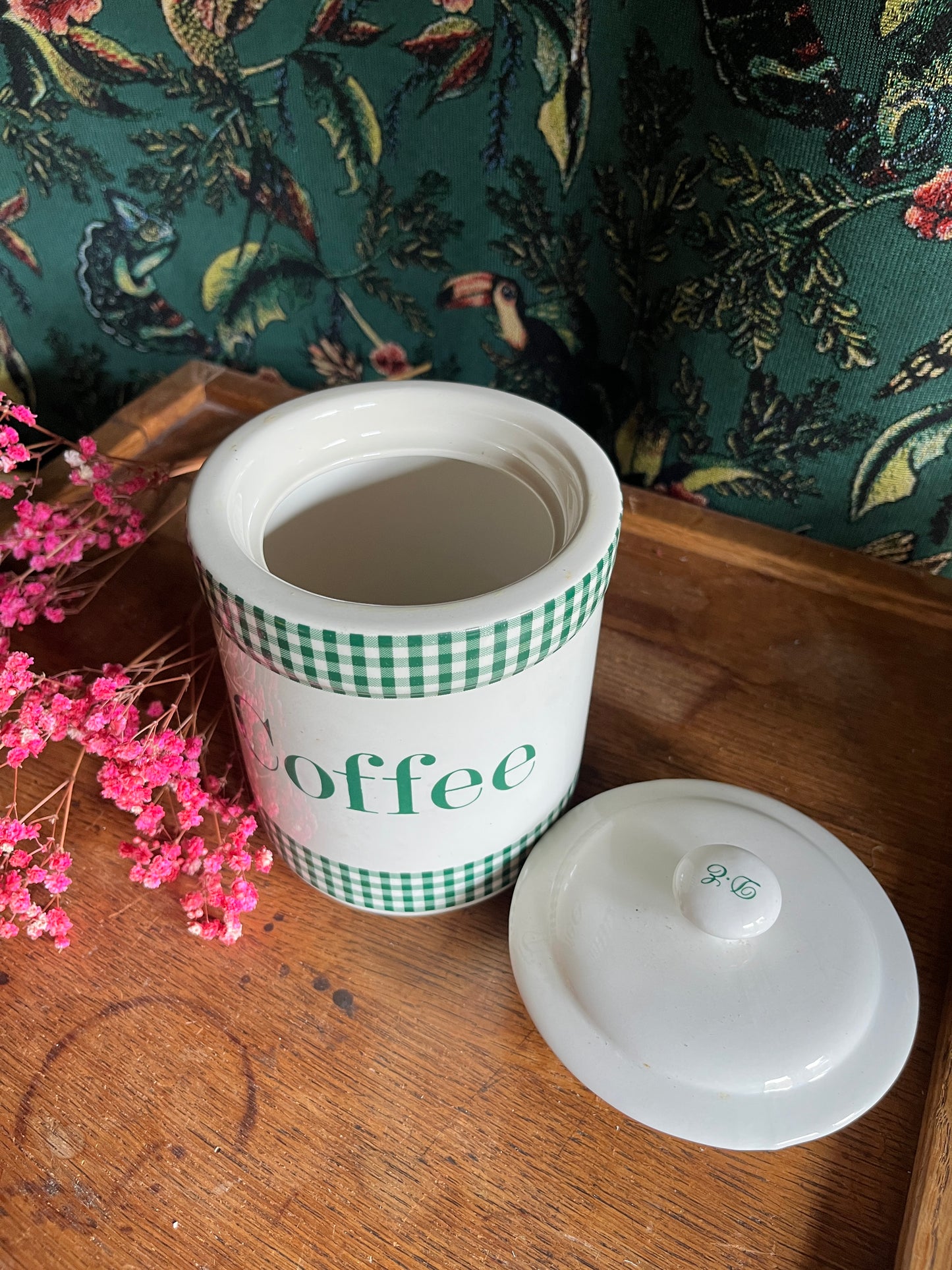 Vintage ceramic coffee pot