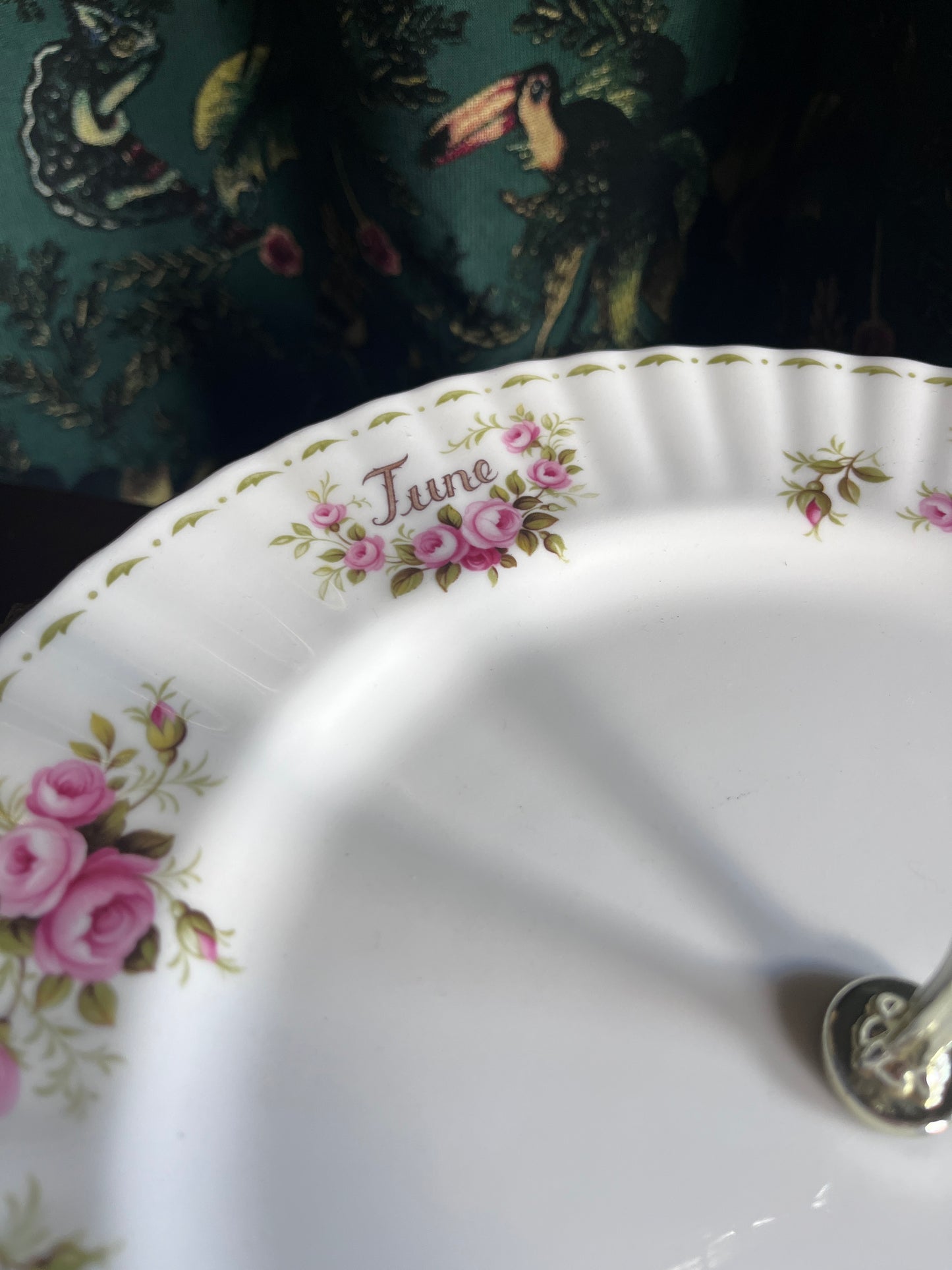 Royal Albert Flower of the month etagère June