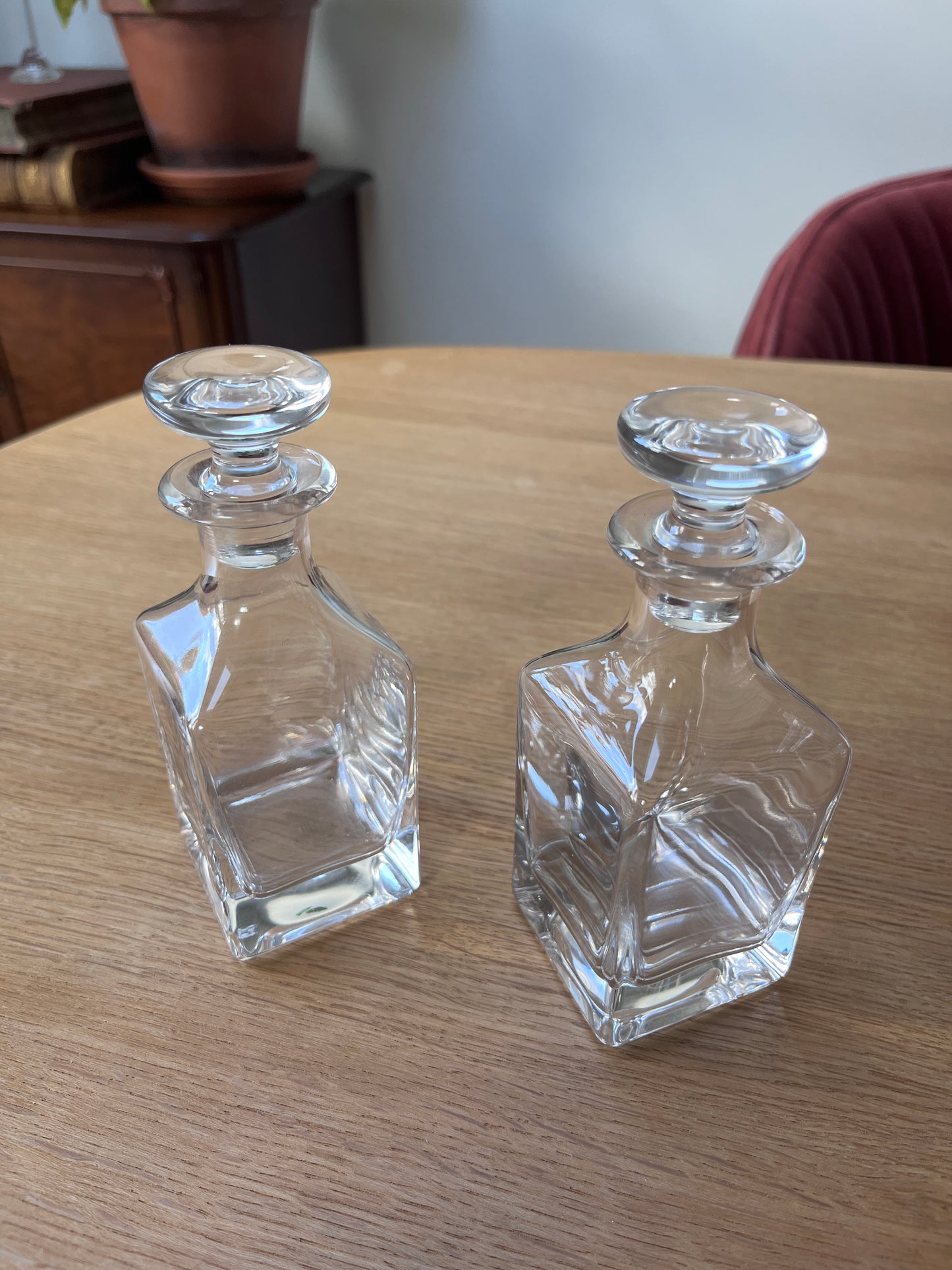 Glazen mini karaf