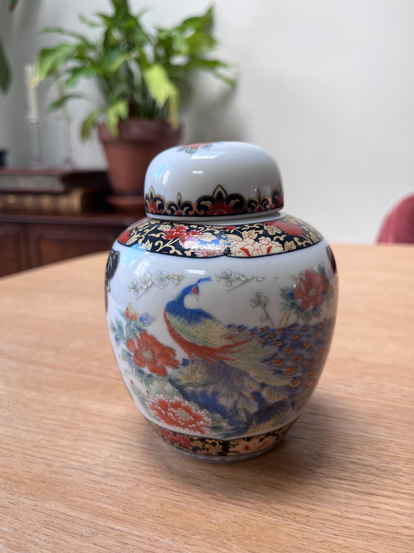 Vaasje met deksel Japans