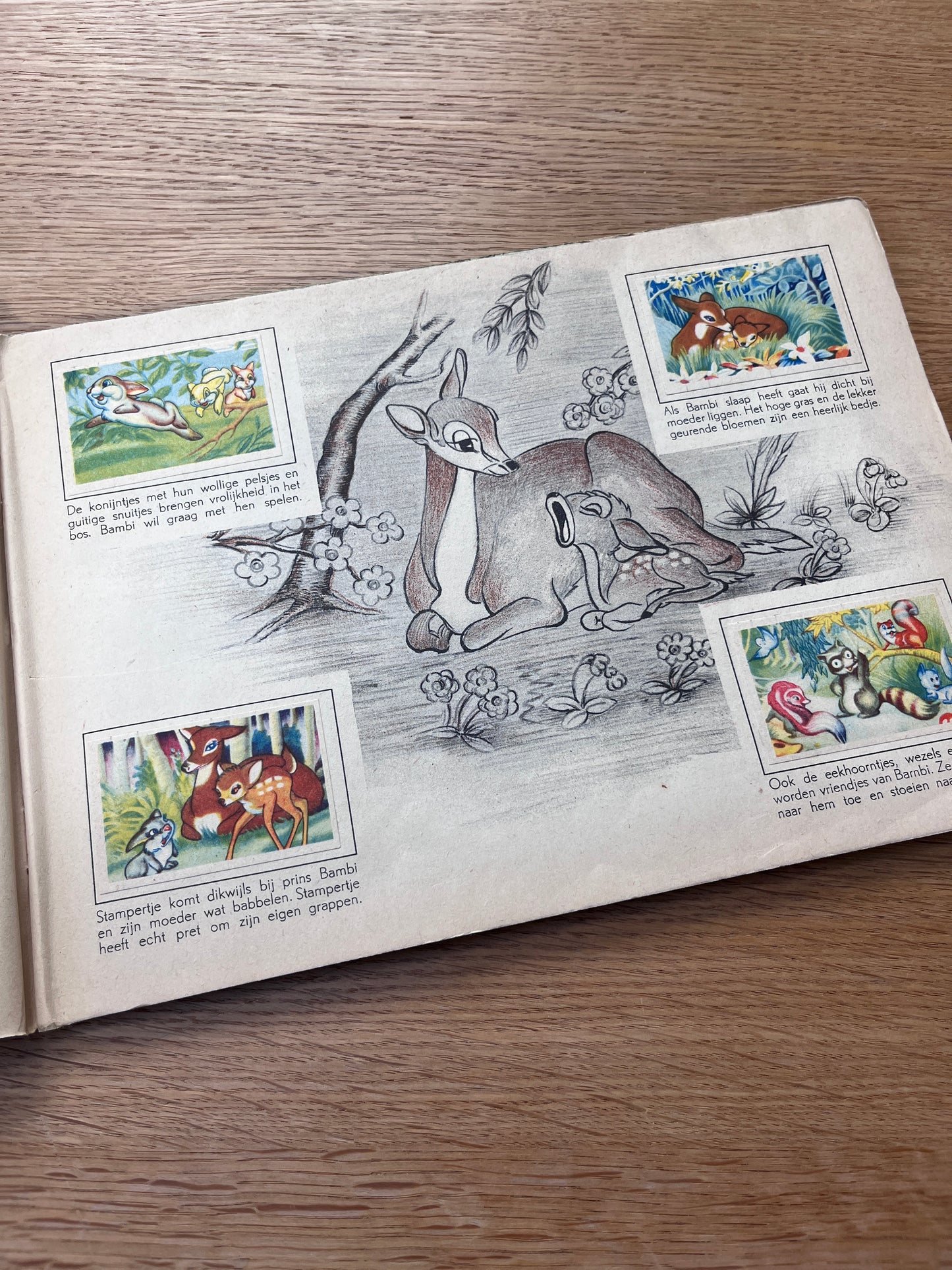 Plaatjesalbum Bambi 1952