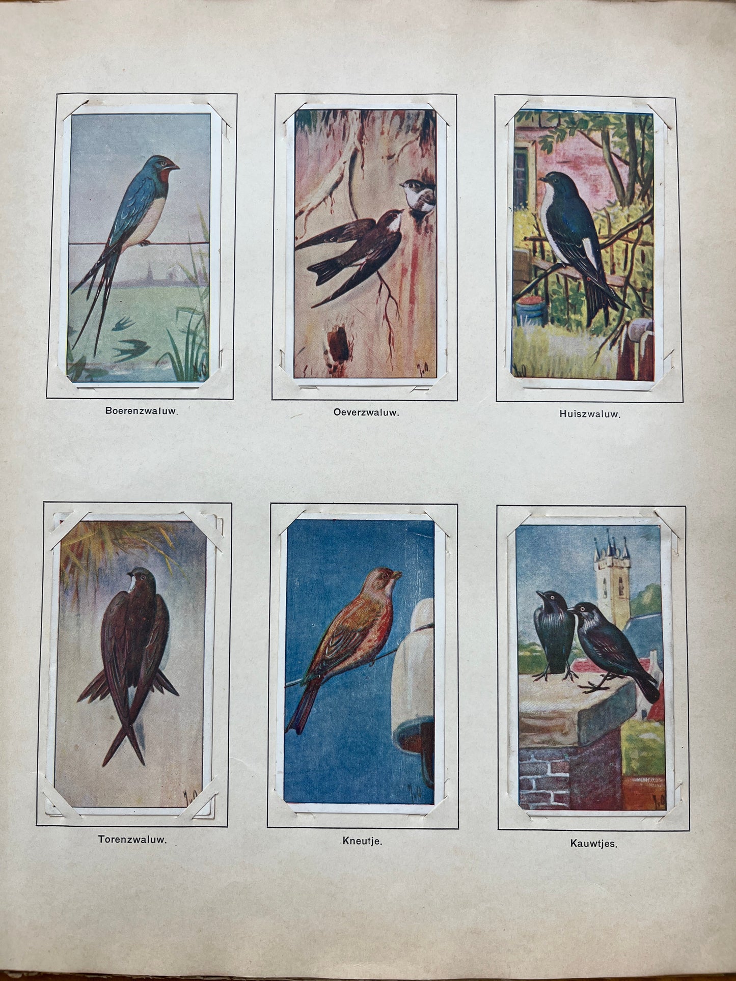 Loose Verkade pictures Spring (1906) 109-114