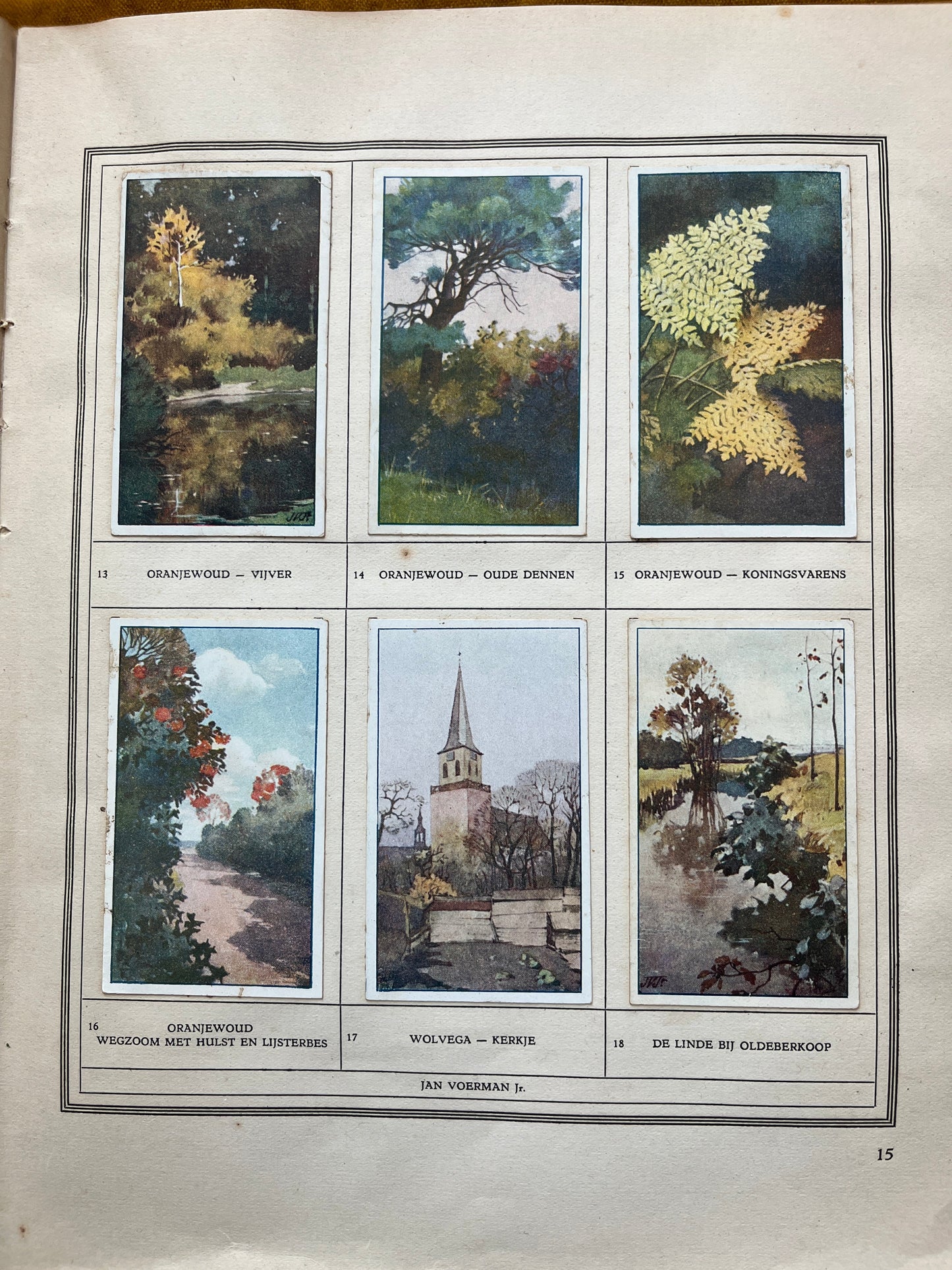 Loose Verkade pictures Friesland (1918) 13-18