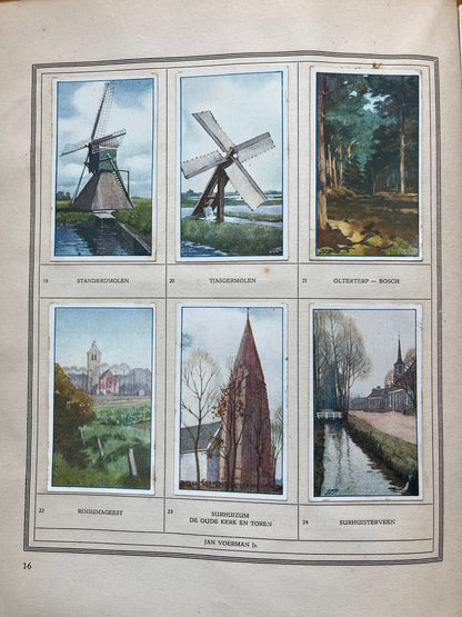 Loose Verkade pictures Friesland (1918) 19-24