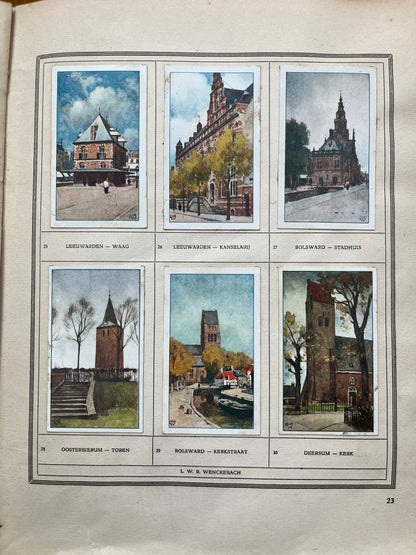 Loose Verkade pictures Friesland (1918) 25-29