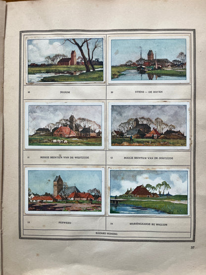 Loose Verkade pictures Friesland (1918) 49-54