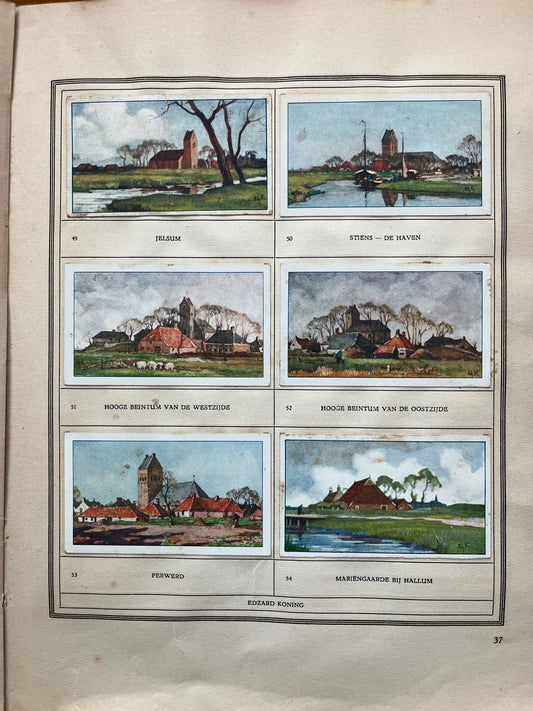 Losse Verkade plaatjes Friesland (1918) 49-54