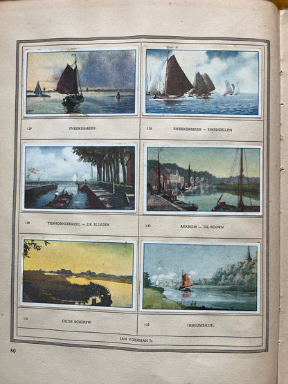 Losse Verkade plaatjes Friesland (1918) 127-132