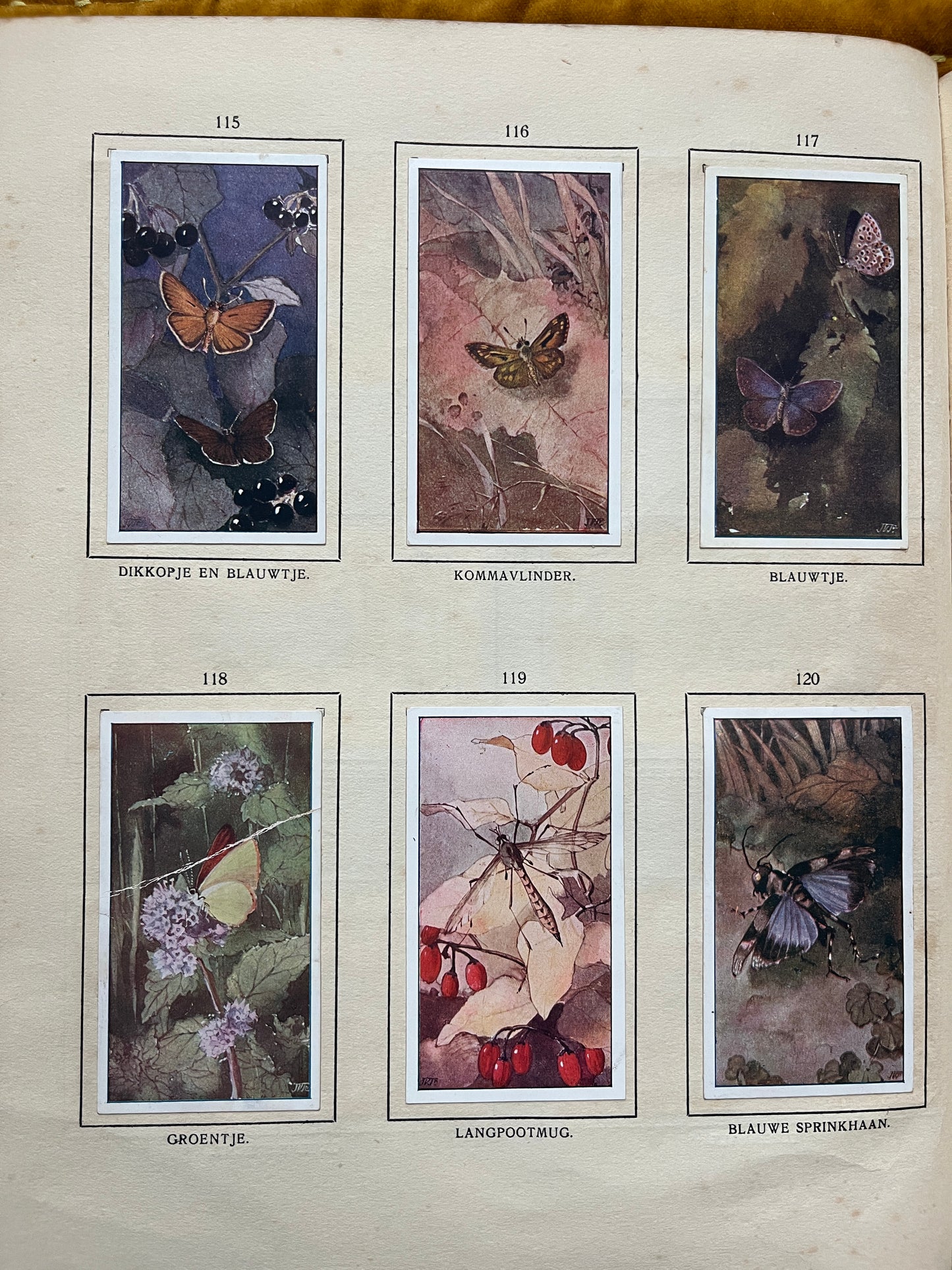 Losse Verkade plaatjes De Bonte Wei (1911) 115-120