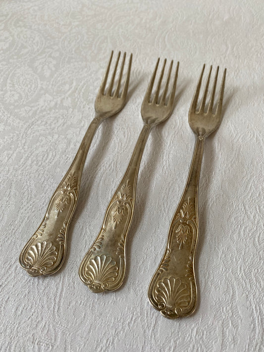Vintage silver plated cutlery